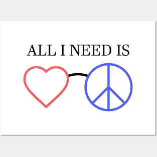 Love and Peace Posters and Art